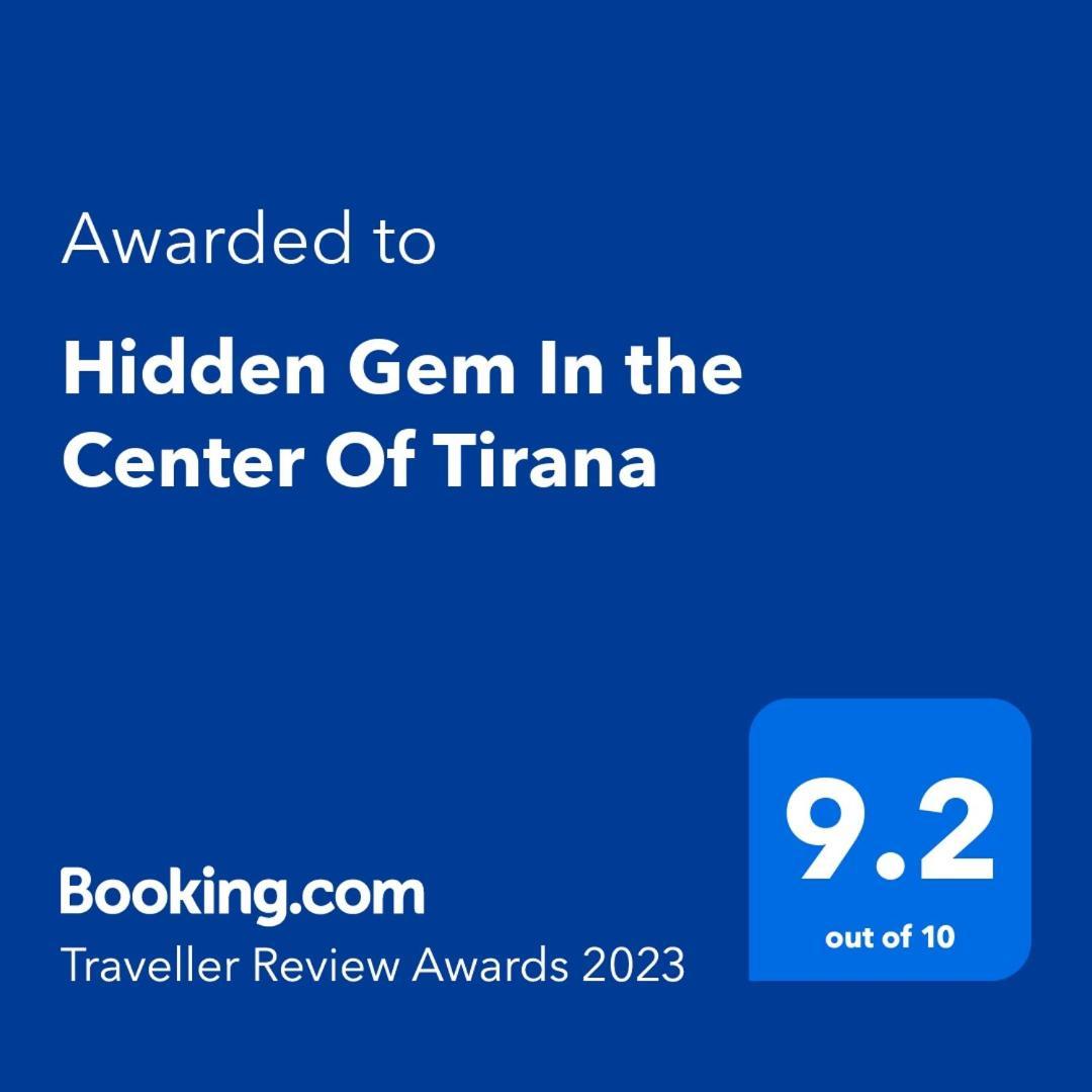 شقة Hidden Gem In The Center Of تيرانا المظهر الخارجي الصورة